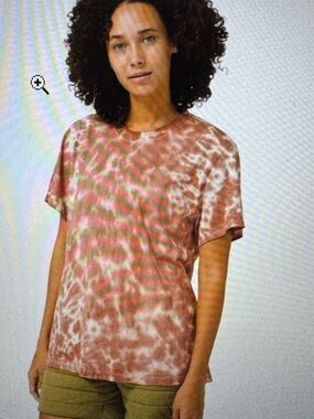 Lululemon athletic top Lululemon All Yours Tee Tie Dye No Tag measure like M\L